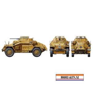 SD. KFZ. 222 LEICHTER PANZERSPÄHWAGEN 4x4 AFRIKA KORPS 7