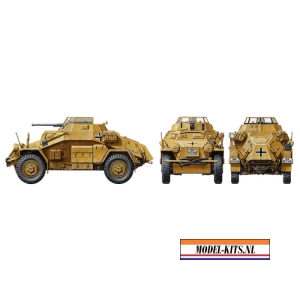 SD. KFZ. 222 LEICHTER PANZERSPÄHWAGEN 4x4 AFRIKA KORPS 7