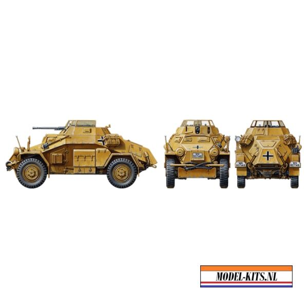SD. KFZ. 222 LEICHTER PANZERSPÄHWAGEN 4x4 AFRIKA KORPS 7