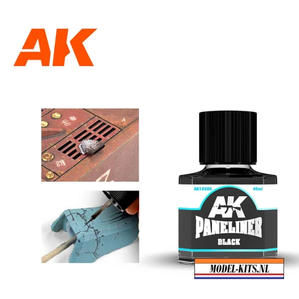 Ak Interactive Black Paneliner 40Ml
