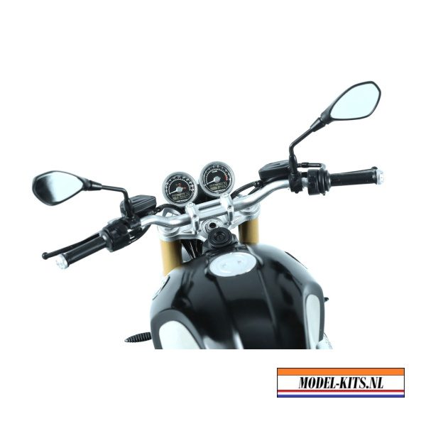 Meng 1:9 Bmw R Nine T Option 719 Black Storm Pre-Colored Edition - Afbeelding 3