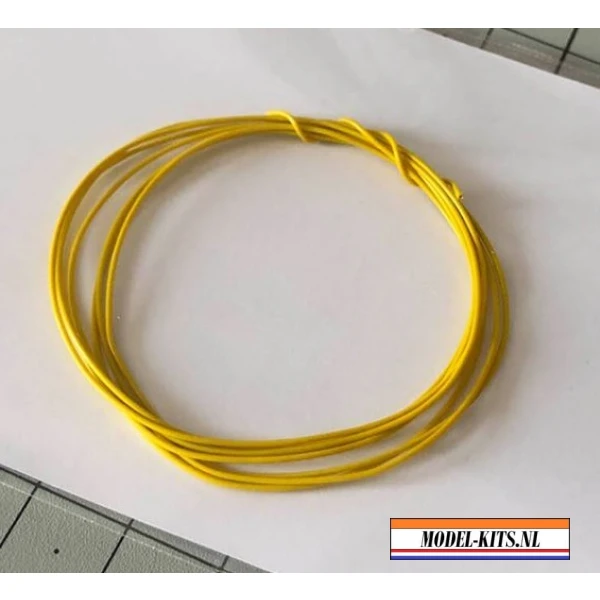 flexible wires 0.55MMx1M YELLOW