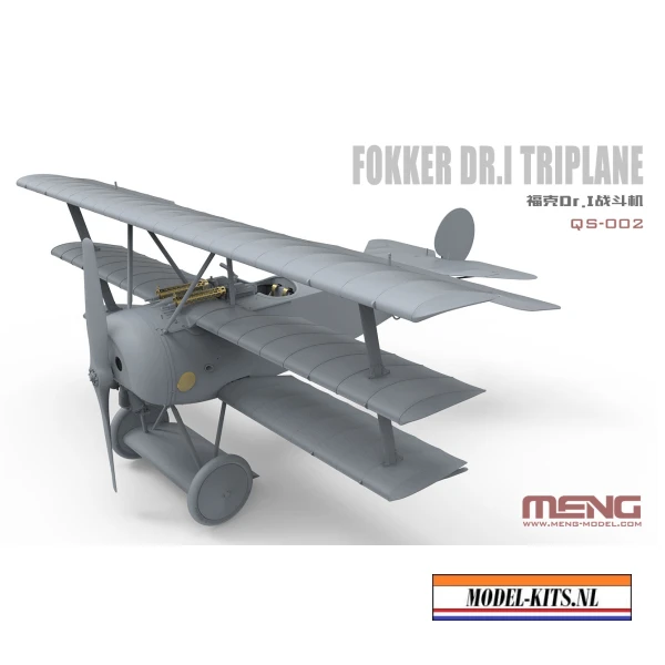 Meng 1:32 FOKKER DR.I TRIPLANE - Afbeelding 3