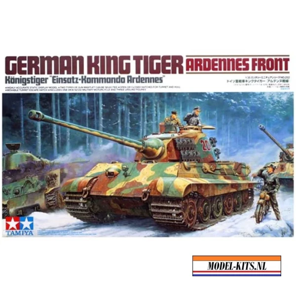 german king tiger ardennes front 1