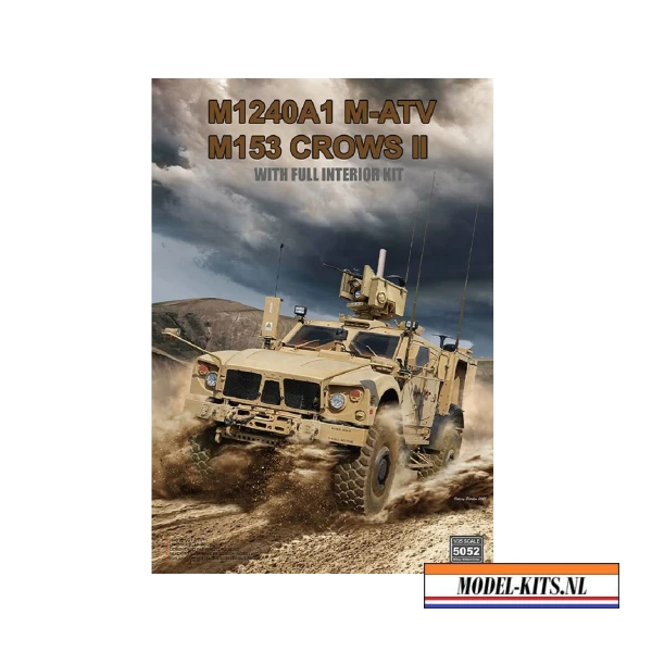 Rye field model 1:35 M1240A1 M-ATV M153 CROWS II WITH FULL INTERIOR