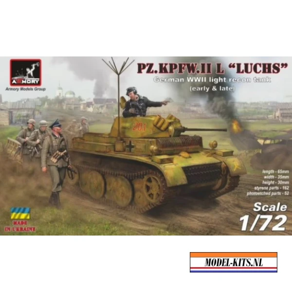 panzer ii ausf l luchs german wwii light recon tank