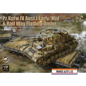 panzer iv ausf.J MIDRAIL WAY FLATBED OMMR