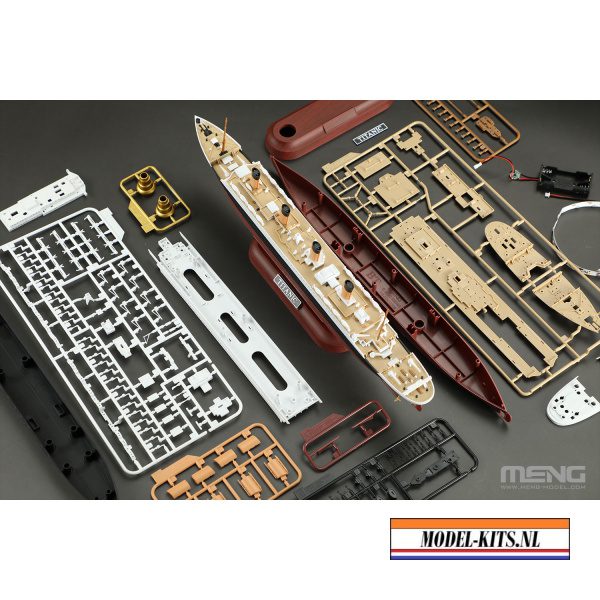 Meng 1:700 R.M.S TITANIC - Afbeelding 5