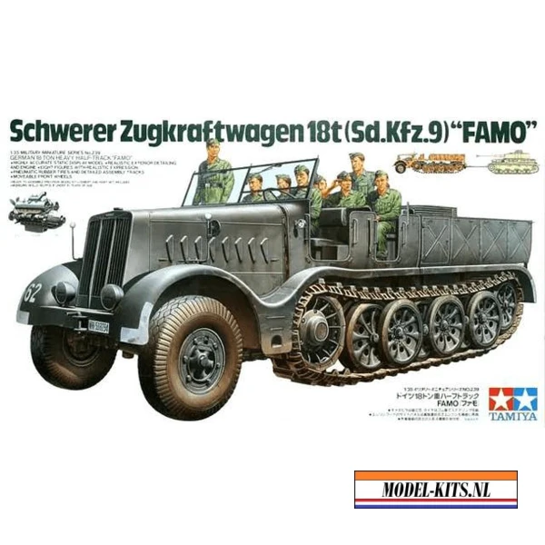 schwerer zugkraftwagen 18t sd. KFZ. 9 FAMO 1