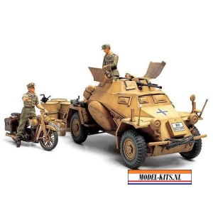sd. KFZ. 222 LEICHTER PANZERSPAHWAGEN 4x4 AFRIKA KORPS 1