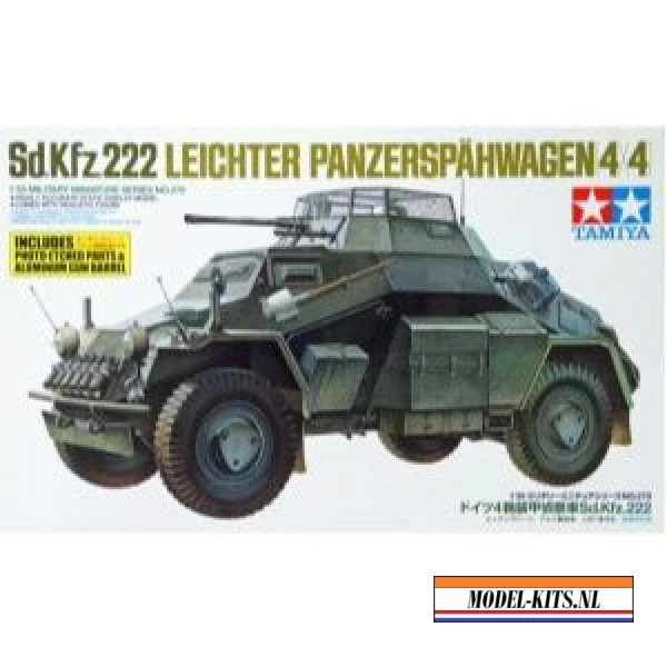 sd. KFZ. 222 LEICHTER PANZERSPAHWAGEN 4×4 2