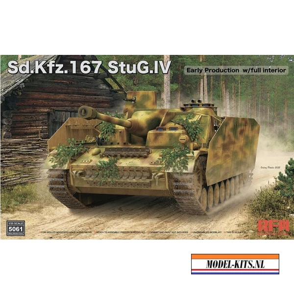 sdkfz.167 STUG IV EARLY PRODUCTION WITH FULL INTERIOR
