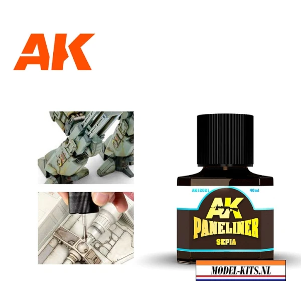 Ak Interactive Sepia Paneliner 40Ml