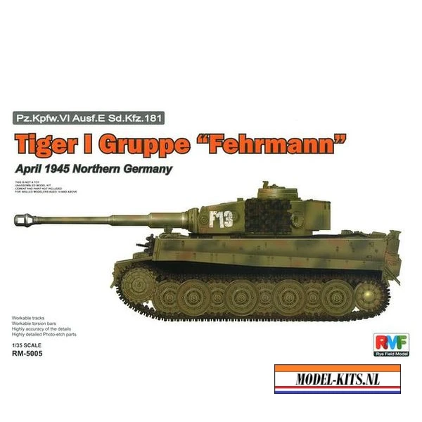 tiger i gruppe fehrmann april 1945 1