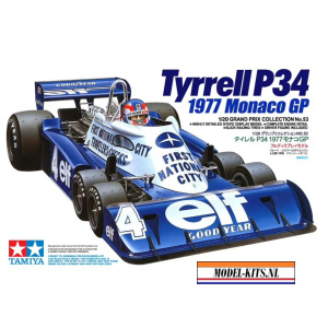 Tamiya 1:20 TYRRELL P34 1977 MONACO GP