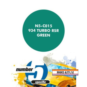 white porsche 934 turbo rsr green 30ml