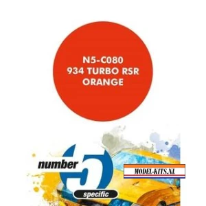 white porsche 934 turbo rsr orange 30ml