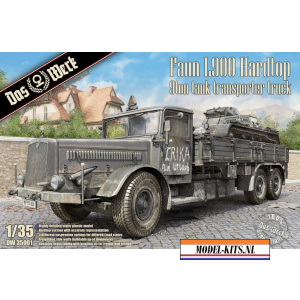 FAUN L900 HARDTOP 9 TON TANK TRANSPORTER TRUCK