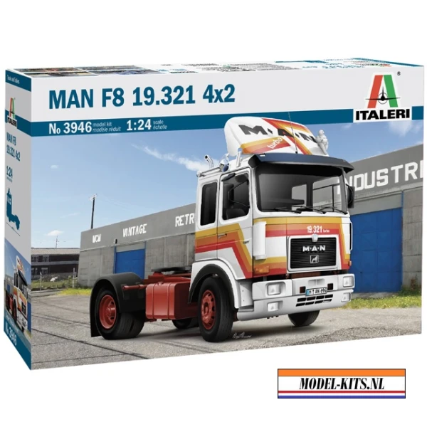 MAN F8 19.321 2 AXLE TRACTOR