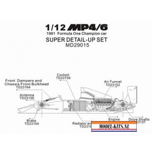 MCLAREN MP4 6 SUPER DETAIL UP SET