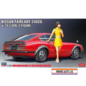 Nissan Fairlady 240ZG w '70s Girl