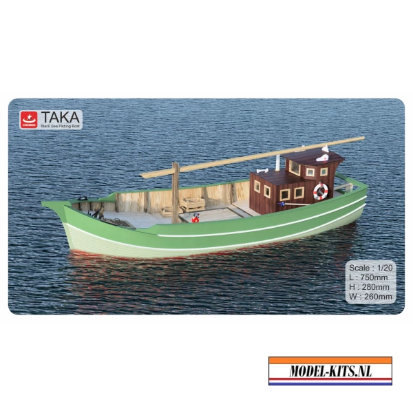 TAKA Black Sea Fishing Boat R C
