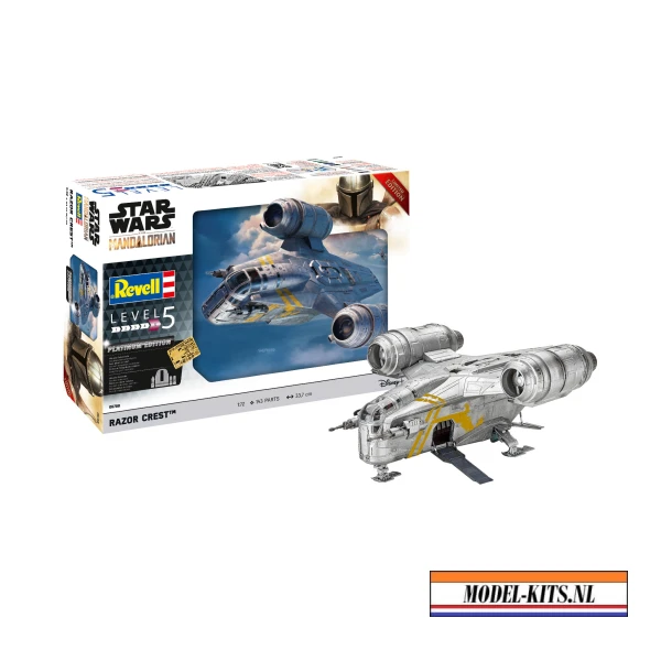The Mandalorian The Razor Crest Platinum Edition
