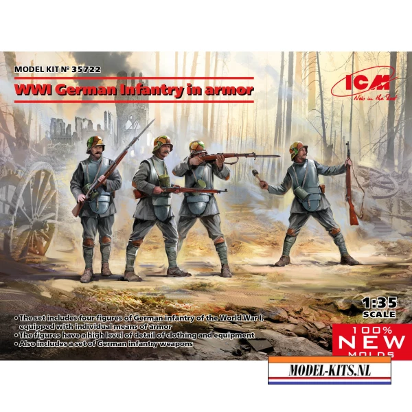 WWI GERMAN INFANTRY IN ARMOR
