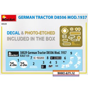 German Tractor D8506 Mod. 1937 3