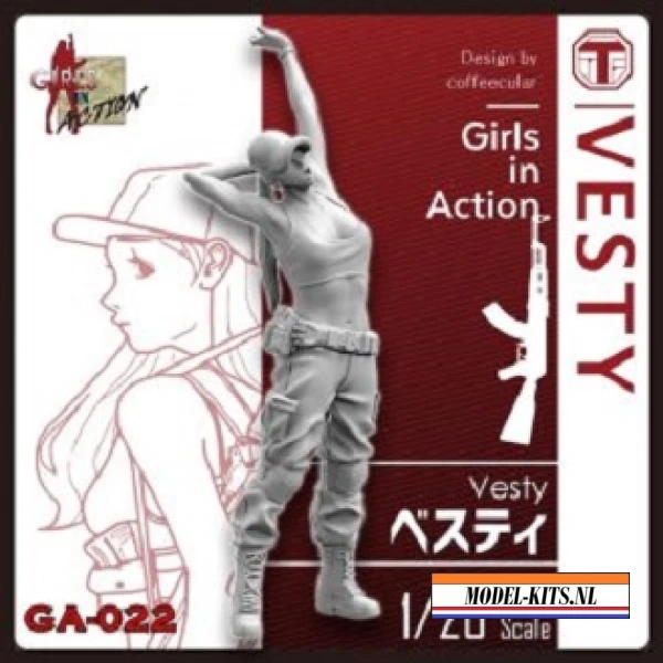 GIRLS IN ACTION   VESTY