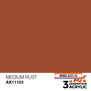 3RD GENERATION   MEDIUM RUST
