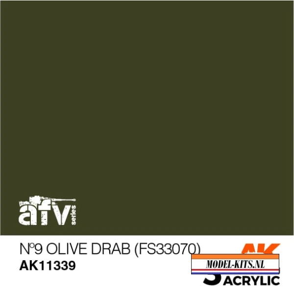 3RD GENERATION   N.9 OLIVE DRAB FS33070