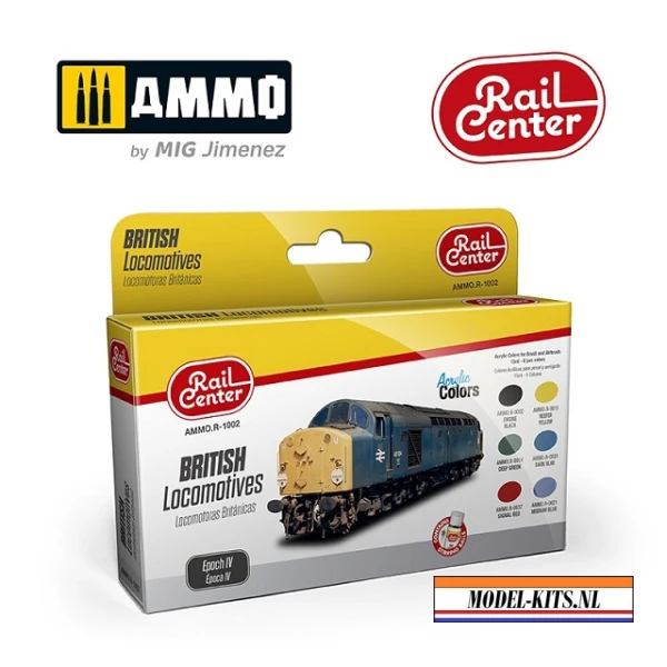 AMMO RAIL CENTER BRITISH LOCOMOTIVES EPOCH IV