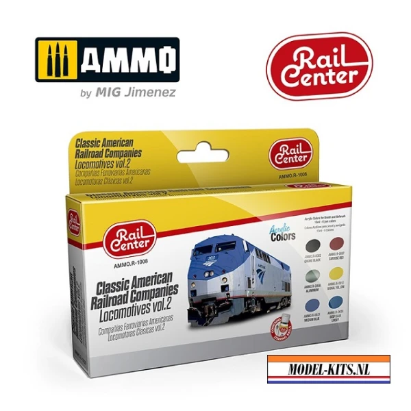 AMMO RAIL CENTER CLASSIC AMERICAN RAILROAD COMPANIES VOL.2