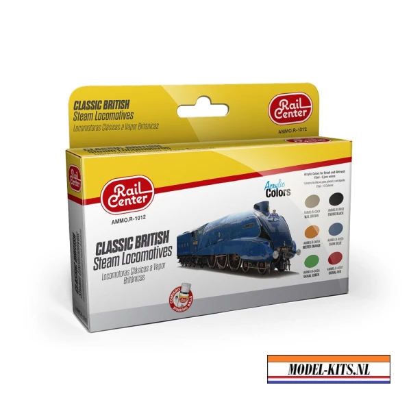 AMMO RAIL CENTER CLASSIC BRITISH STEAM LOCOMOTIVES