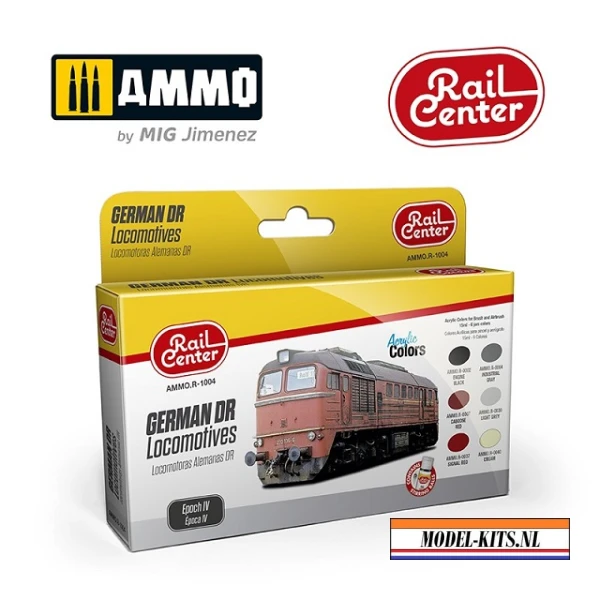 AMMO RAIL CENTER GERMAN DR LOCOMOTIVES EPOCH IV