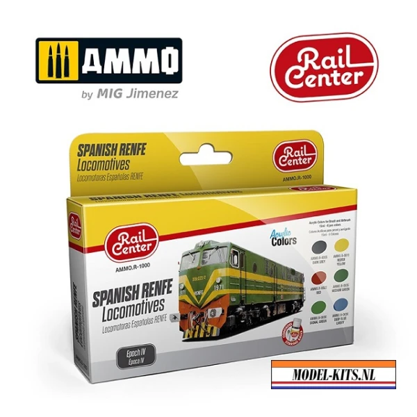 AMMO RAIL CENTER SPANISH RENFE LOCOMOTIVES EPOCH IV