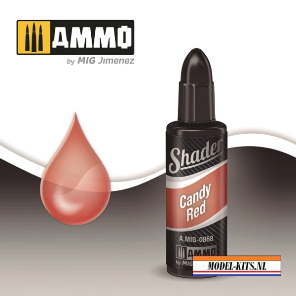 CANDY RED SHADER   17ML