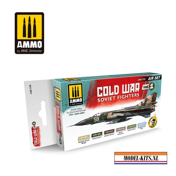 COLD WAR SOVIET FIGHTERS COLORS