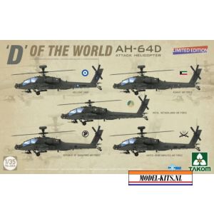 'D' OF THE WORLD AH 64D ATTACK HELICOPTER LIMITED EDITION