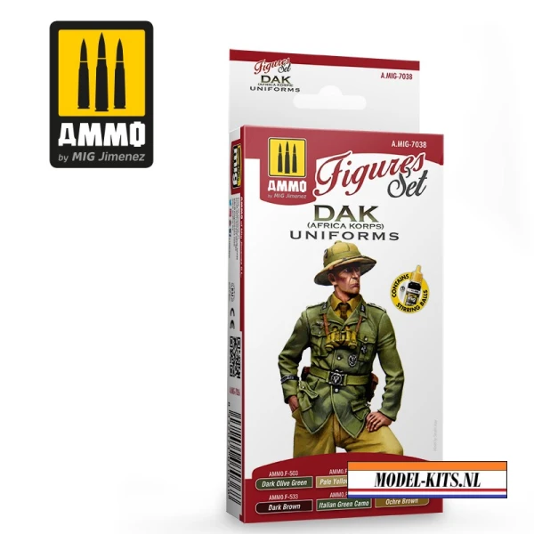 DAK FIGURES PAINT SET