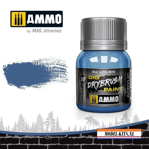 DRYBRUSH PAINT   BLUE