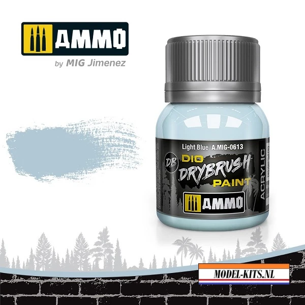 DRYBRUSH PAINT   LIGHT BLUE