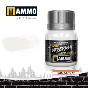 DRYBRUSH PAINT   WHITE