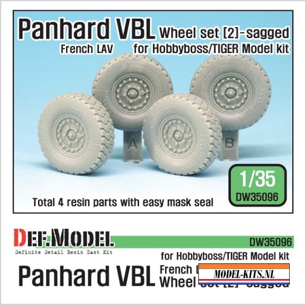 FRENCH PANHARD VBL LAV SAGGED WHEEL SET 2