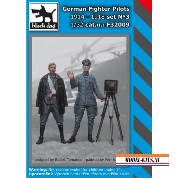 GERMAN FIGHTER PILOTS 1914 1918 SET N°3