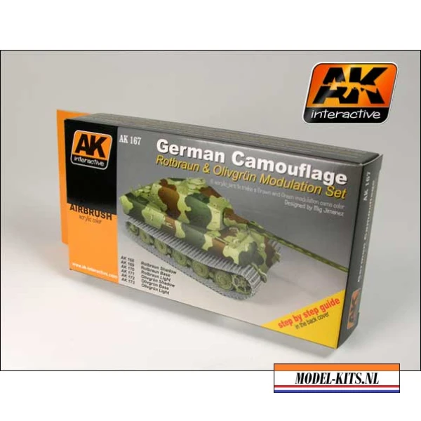 GERMAN GREEN & BROWN MODULATION SET
