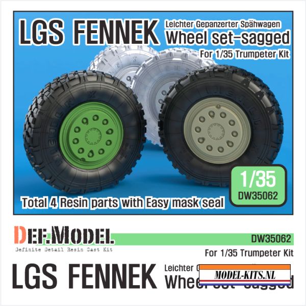 GERMAN LGS FENNECK SAGGED WHEELS