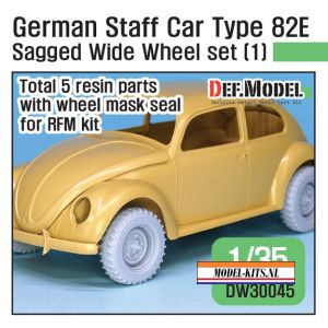 GERMAN STAFF CAR TYPE 82E WHEEL SET