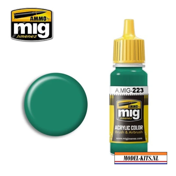 INTERIOR TURQUOISE GREEN   17ML